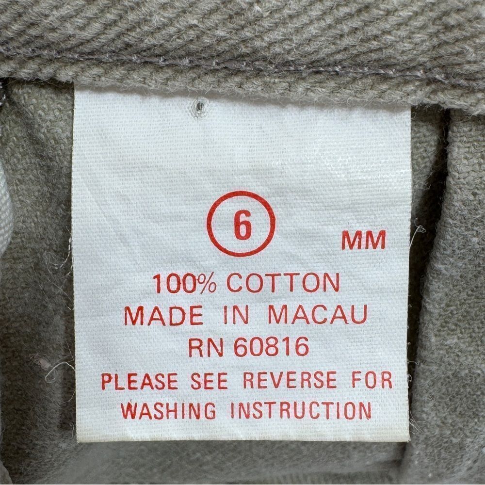 Vintage Coca Cola Snap Front Side Cargo Pocket Denim A Line Skirt Khaki 6 XS - Picture 11 of 13